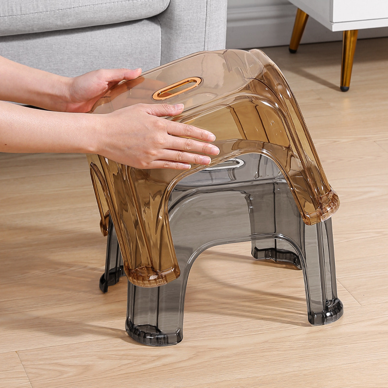 Simple Stackable Stool for Home Bathroom 