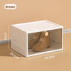 W8005 Flip-top folding shoe box