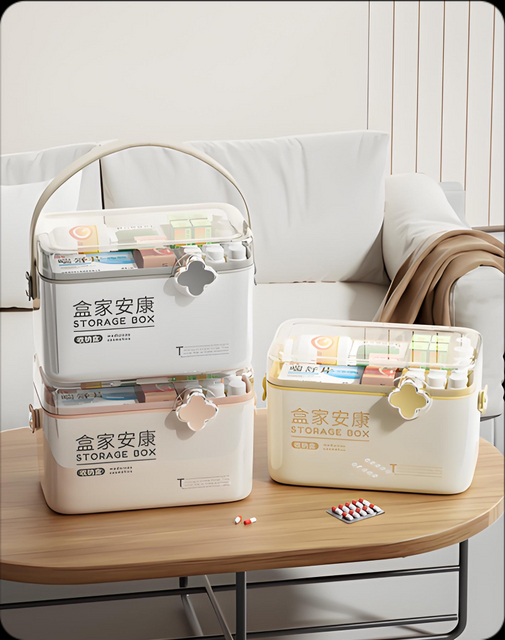 Plastic Medicine Box