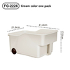 Cream Color Storage Box - One Or Three Pack Modular Organizer