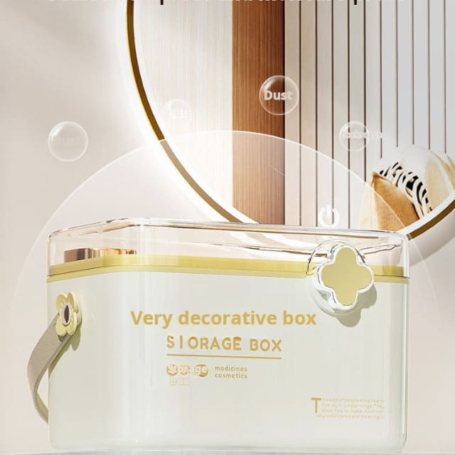 Decorative Cosmetic Storage Box for Bulk Retail & Display Solutions