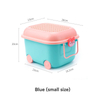 Children's Toy Storage Box - Multi-Functional Building Block Organizer with Wheels