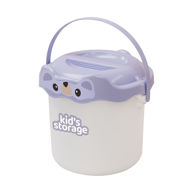 Cute Cartoon Storage Bucket for Kids – Large Capacity
