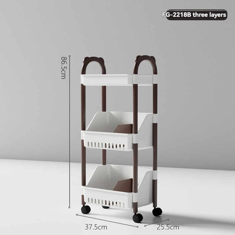 Mobile Storage Rack - Multi-Layer Storage Cart