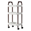 Multi-Layer Mobile Storage Rack - Efficient Kitchen And Office Storage Solution