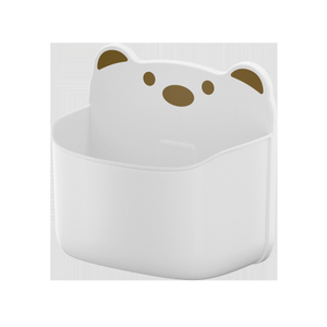 Cute Bear-Shaped Wall-Mounted Cartoon Storage Box