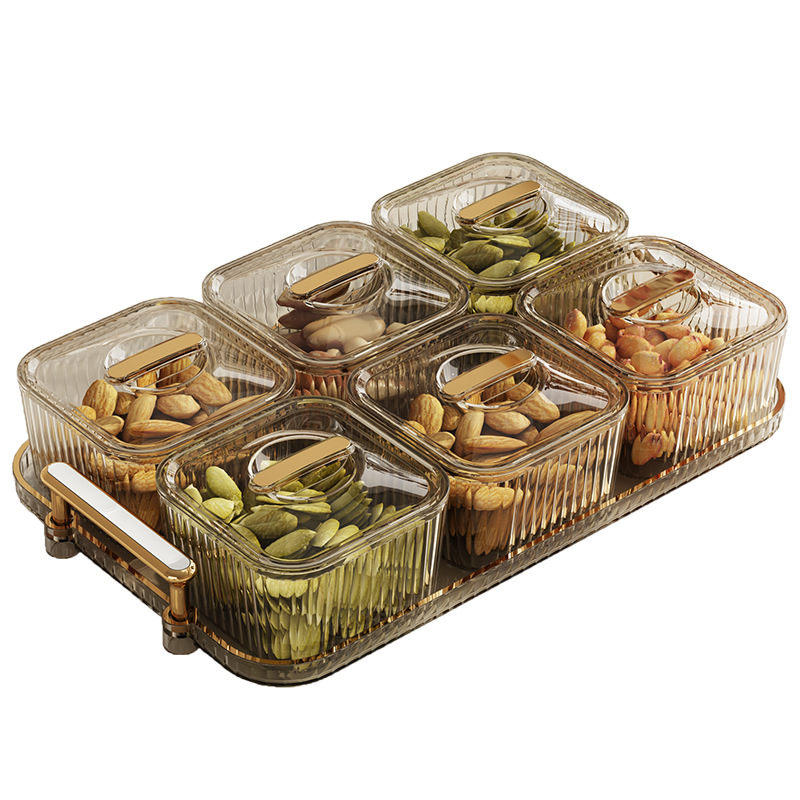 Luxury Multi-Compartment Dried Fruit Serving Tray