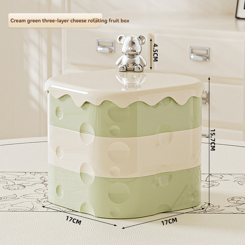 Cheese Rotating Box