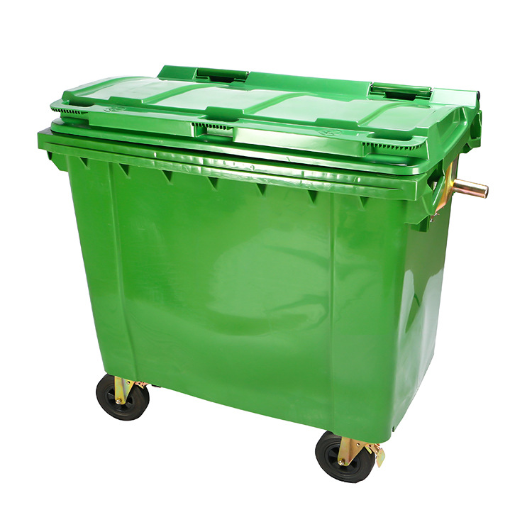660L Outdoor Oversized Environmental Sanitation Waste Bin | Factory Waste Management Solution