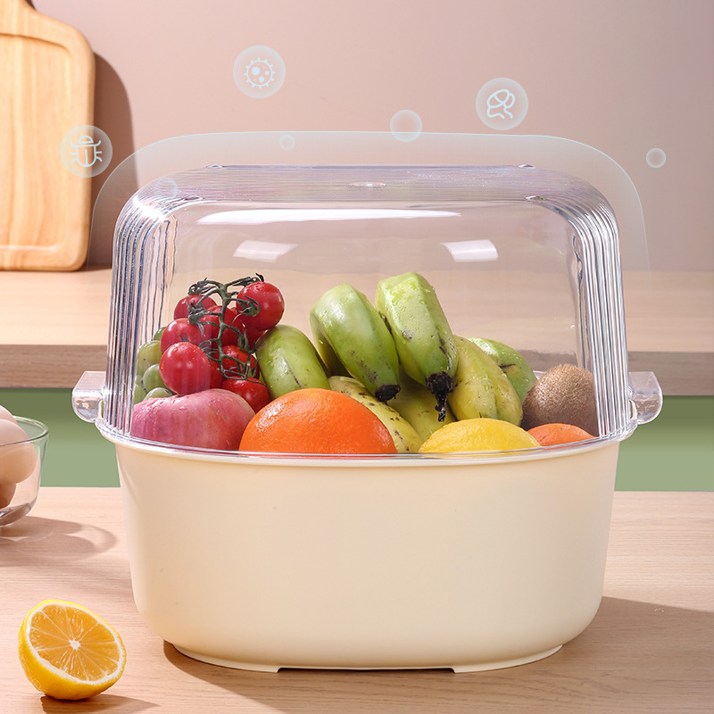 Premium Storage Basket with Draining Feature