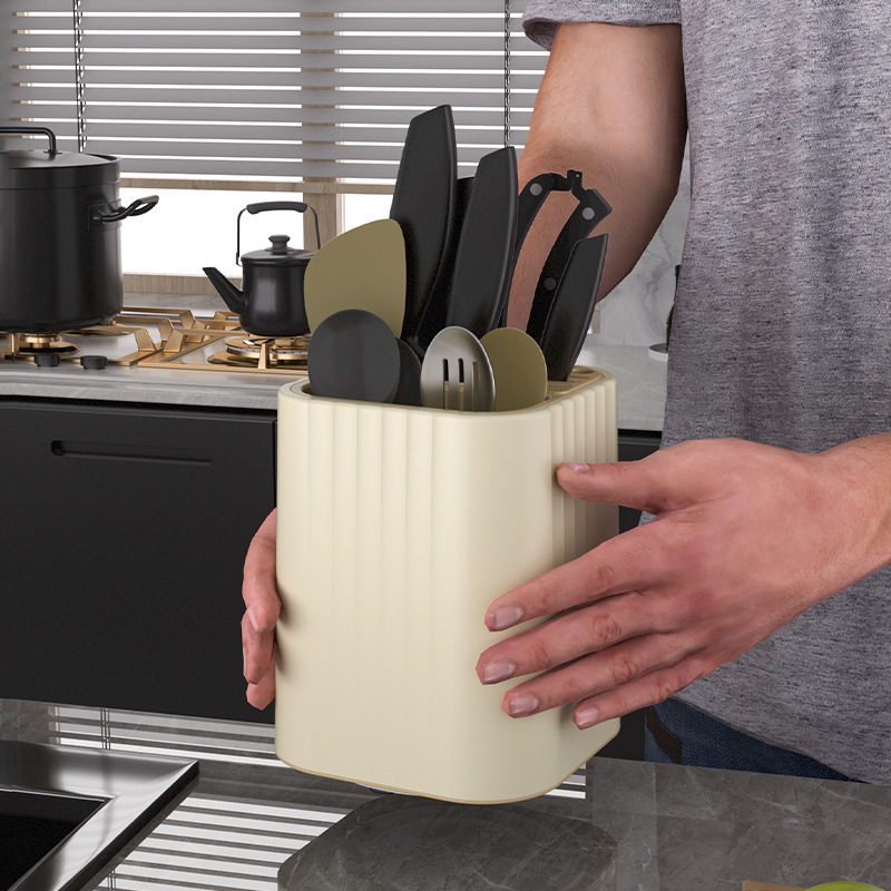 Versatile Multi-Purpose Rotating Knife Holder