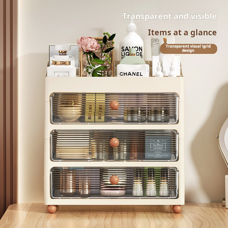 Desktop Multifunctional Layered Drawer Storage Rack