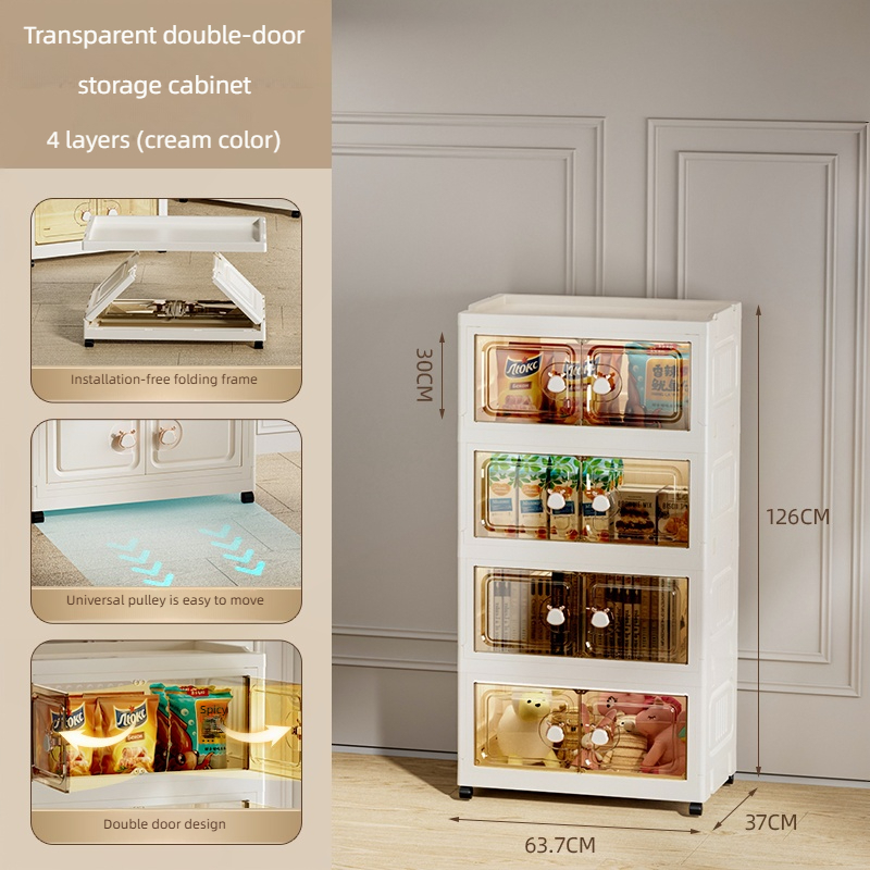 2601 Plastic cabinet with small door
