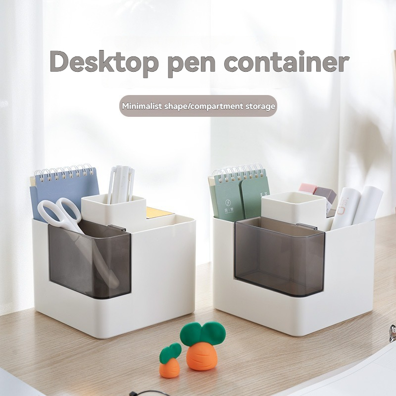 Desktop Pen Container - Multi-Compartment Office Pen Organizer for B2B Buyers