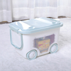 Wheeled Transparent Storage Box - Wholesale High-Quality Plastic Storage Solution