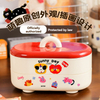 Cartoon Grid Storage Box – Double Layer Cute Storage Solution for Wholesale