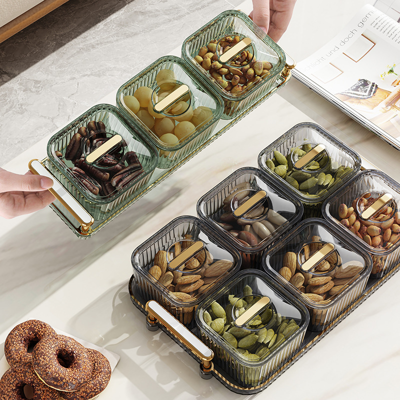 Luxury Multi-Compartment Dried Fruit Serving Tray