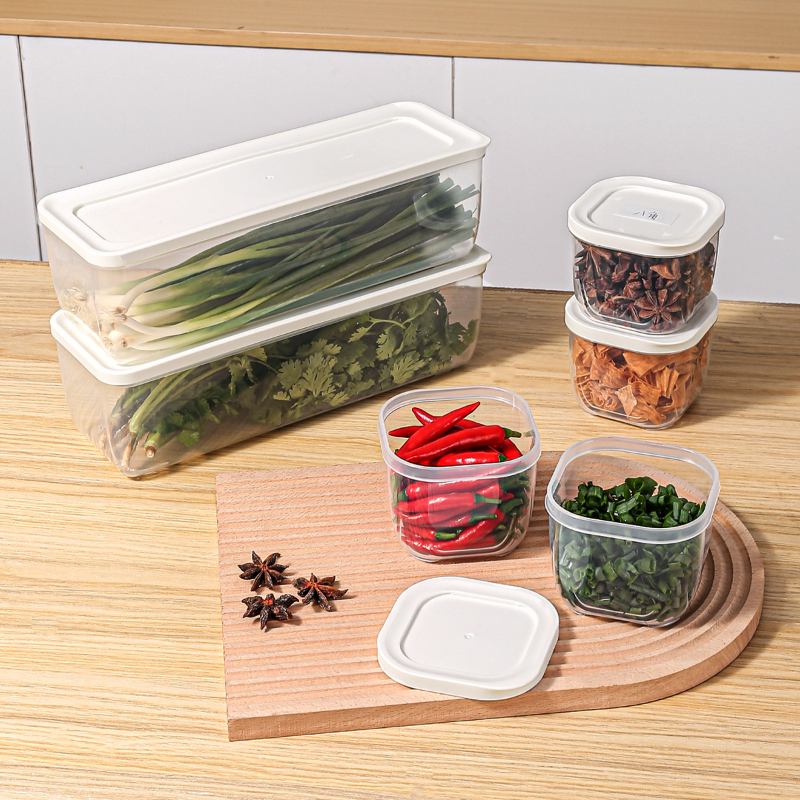 Home Kitchen Sealed Fresh-keeping Box Grains Compartment Storage Box