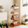 Large Capacity Floor-standing Movable Dormitory Gap Wave-shaped Trolley
