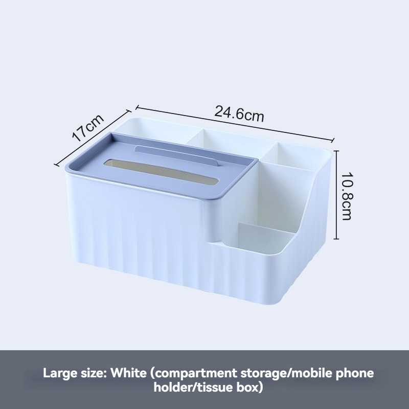 Living room compartment tissue box
