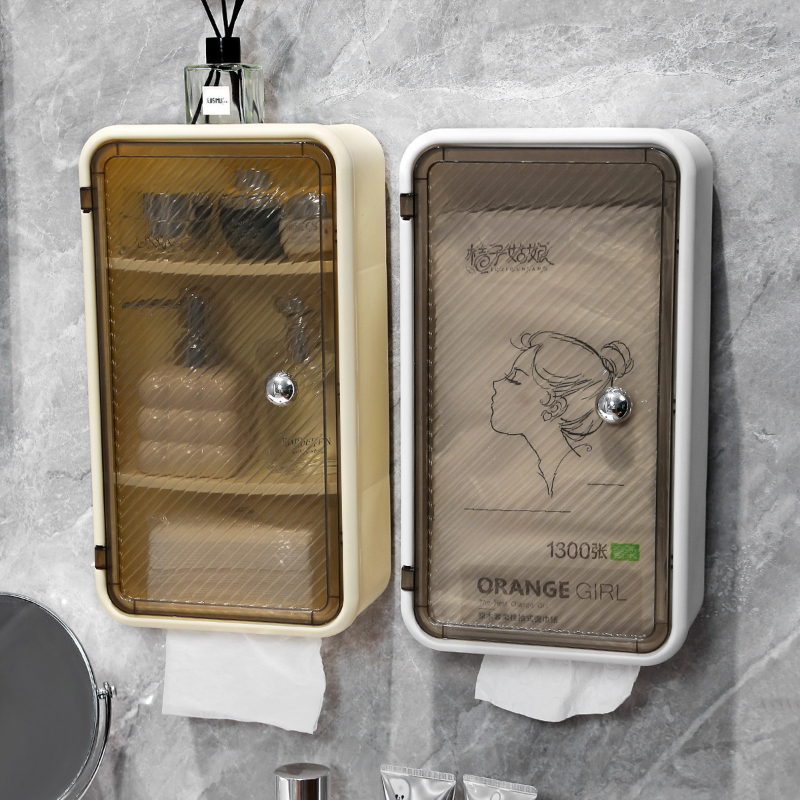Household Bathroom Wall Storage Box