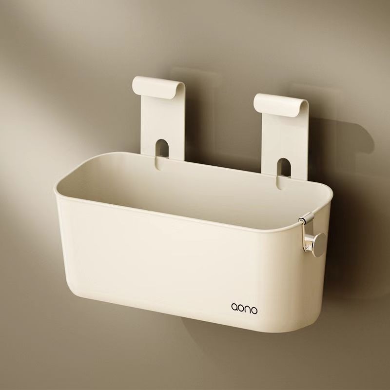 No-punch Suction Cup Bathroom Shelf