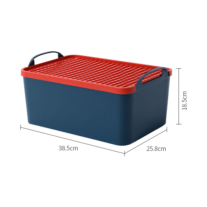 LEGO Compatible Storage Box for Toy Organization | Stackable Storage Solution