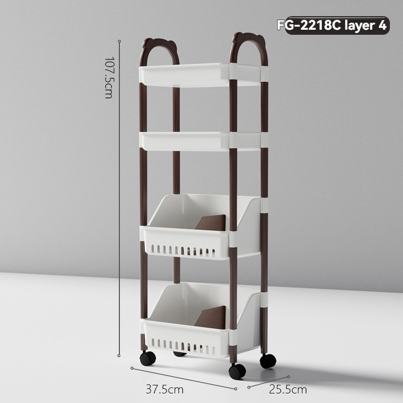Mobile Storage Rack - Multi-Layer Storage Cart
