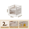 3-Tier And 4-Tier Movable Schoolbag Rack with Wheels - Multi-Layer Storage for Office And School Supplies
