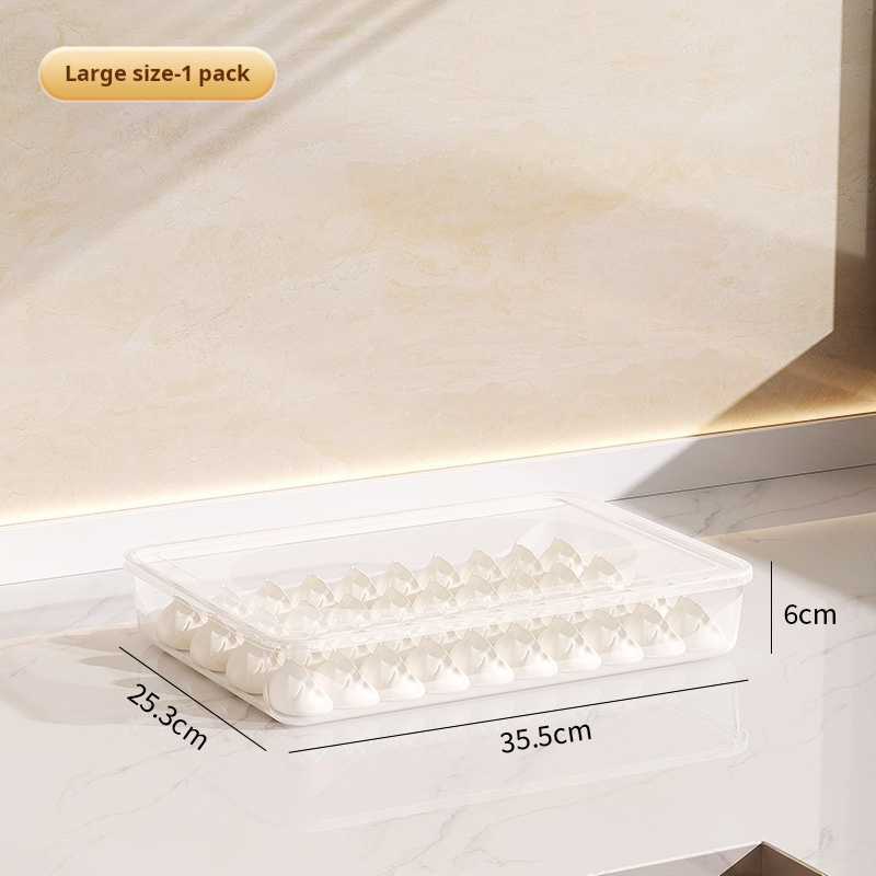 Dumpling Box Food Grade Pp Home Dormitory Kitchen Refrigerator Multi-layer Dumplings Wonton Dumplings Frozen Insurance Storage Box