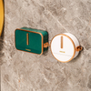 Elegant Round And Square Wall-Mounted Soap Holder for Bathrooms