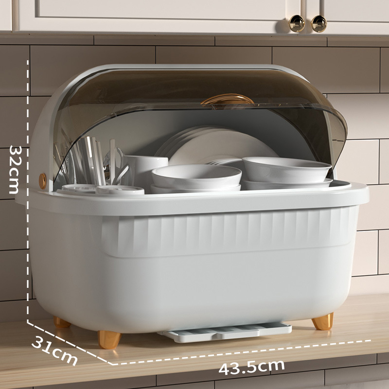 Countertop dish cabinet