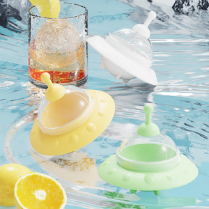 Premium Unique Flying Saucer Ice Ball Mold Wholesale Spherical Ice Mold