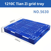 1210 Nine Feet Grid Tray & Tian Zi Tray - Industrial Plastic Pallets for B2B Procurement