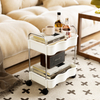 Large Capacity Floor-standing Movable Dormitory Gap Wave-shaped Trolley