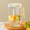 Large Capacity PET Cold Water Kettle Thickened Heat-Resistant with Lid