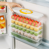 Premium Narrow Dumpling Storage Box - Efficient Refrigerator Dumpling Container