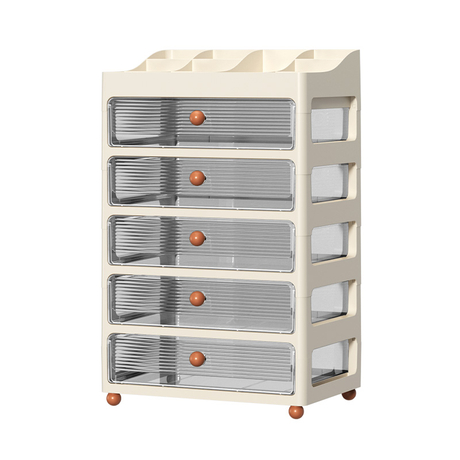 デスクトップ多機能層状引き出し収納ラック