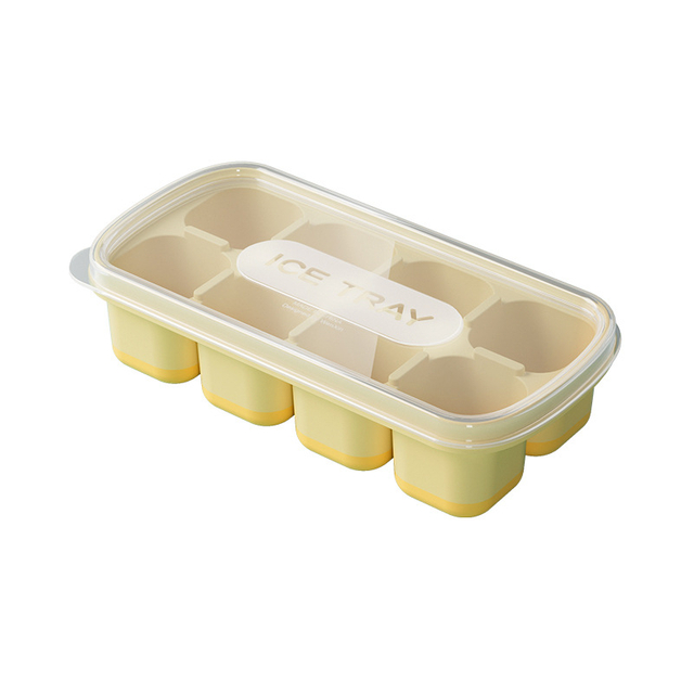 Colorful Frozen Ice Eight-grid Fruit Box Storage Box