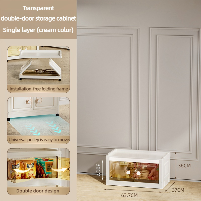 2601 Plastic cabinet with small door