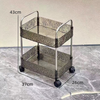 Household Storage Rack Trolley Multi-Functional Snack Storage Rack