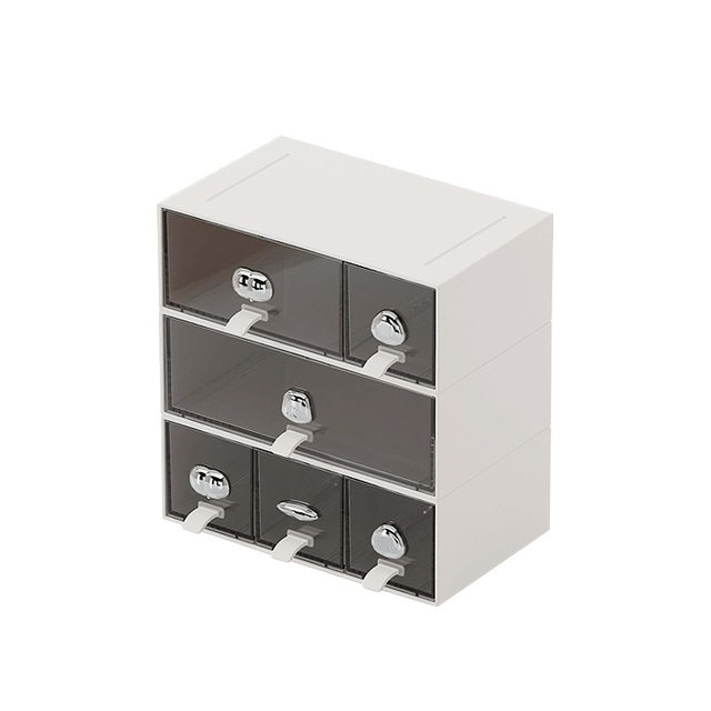 3-Tier Stackable Drawer Storage Box