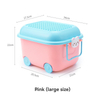 Children's Toy Storage Box - Multi-Functional Building Block Organizer with Wheels