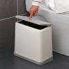 Multi-Functional Covered Trash Can for Bulk Retail & Commercial Use