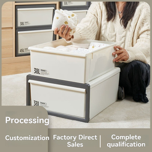 Stackable Storage Drawer with Desiccant Slot – Keep Clothes Fresh And Organized