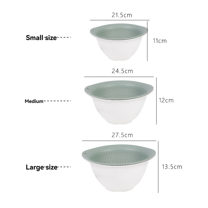 Multifunctional Colander Bowl - Kitchen Colander Bowl
