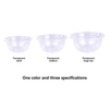 Transparent Salad Bowl with Drain Design - Factory Direct B2B Food Packaging Solution
