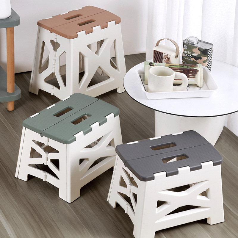 Durable plastic step stool