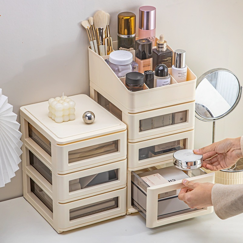 Desktop Storage Organizer with Drawers – Efficient Organization for Commercial Spaces