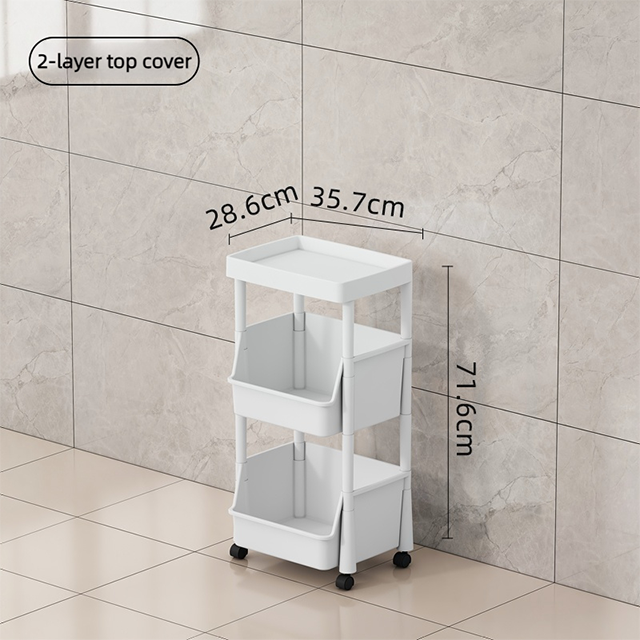 Plastic Storage Trolley